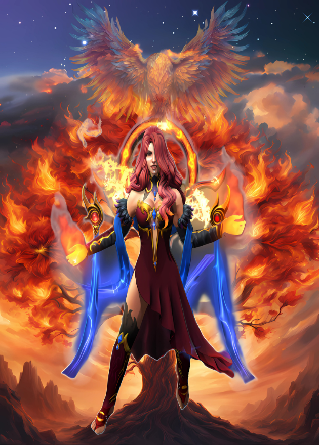 Lina | Glory of the Elderflame