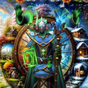 Rubick Cache set called Secondhand Sorcery inside Dota 2.